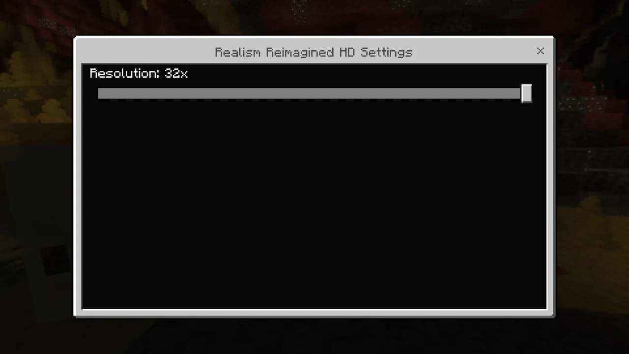 Choose the 32x or 16x Realism Reimagined HD subpack